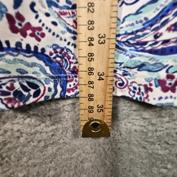 Title Nine Dress M Floral Paisley Pocket Athleisure Beach Pickleball Tennis Prep - Picture 12 of 15